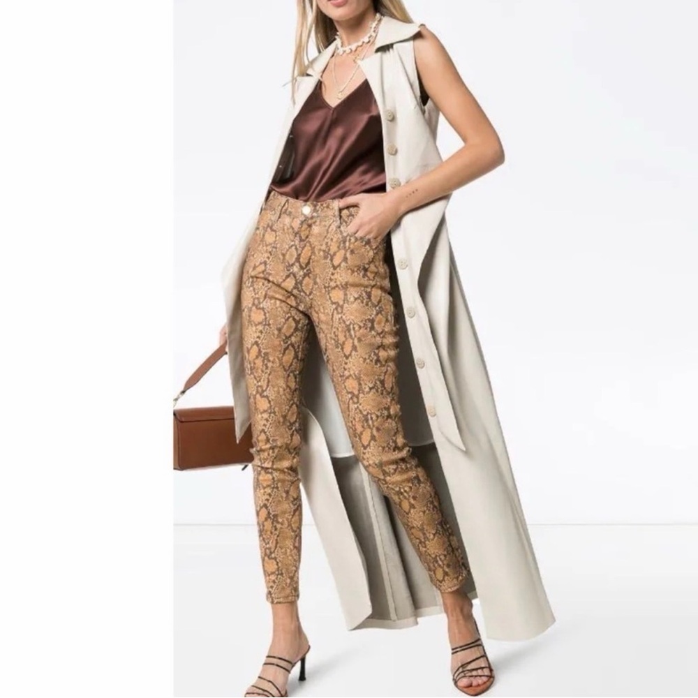 Frame Le High Skinny Crop